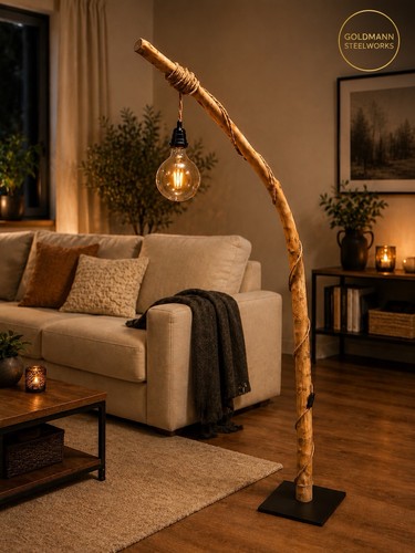 Handgefertigte stehlampe aus - handgefertigte,