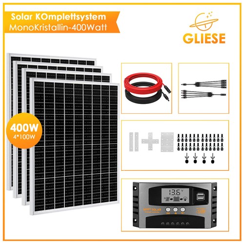 400w solarmodul set mono - 400w,