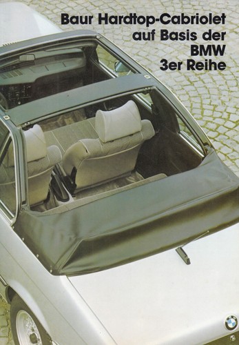 Bmw 3er cabrio baur - bmw,