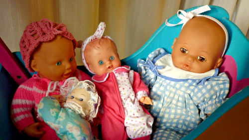 4xBaby/Krappel/Spielpuppen