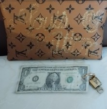 LOUIS VUITTON LUXXXUS KEYHOLDER "ONE DOLLAR $"    VINTAGE SCHLÜSSELANHÄNGER 
