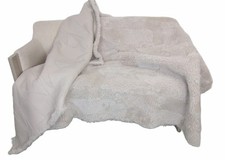 Echte Lammfelldecke Pelzdecke