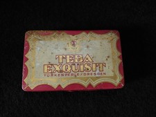 Alte Blechdose Teba Exquisit