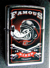 Original ZIPPO Feuerzeug Wolf