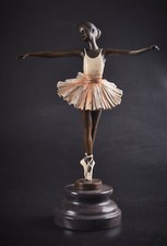 Bronze ballerina tänzerin - bronze,