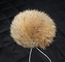 Fellbommel Kojote Echter Pelz