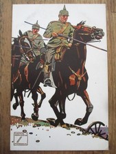 Postkarte Reiter Ulanen