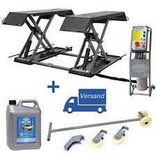 Twin Busch ® Reifendienst Scherenhebebühne 3,0t - inkl. Öl, Versand und Mobilkit