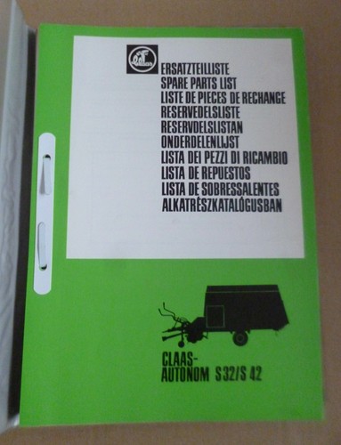 Claas ladewagen autonom s32 - s32, +