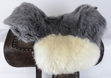 Lammfell Sattelbezug