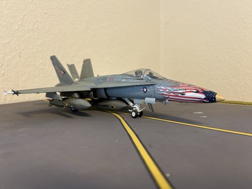 18c hornet navy - f-18c, blue