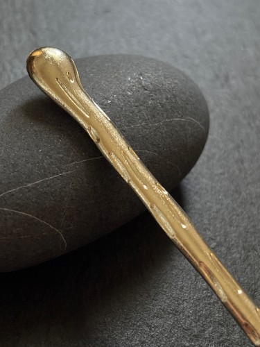 Haarnadel metall goldfarben - metall, |
