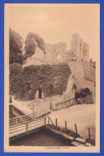 Alte 1909 bad - ak, lippspringe