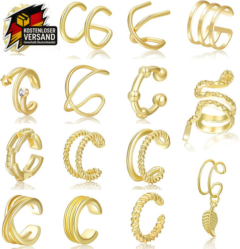 Ohrclips 15er set - 15er,