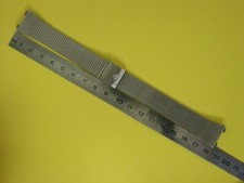 Junghans Uhren Armband Spezialband Edelstahl  stufenlos 18/19,5 mm ungetragen