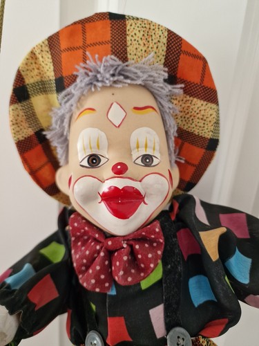 Clown puppe schaukel - clown,
