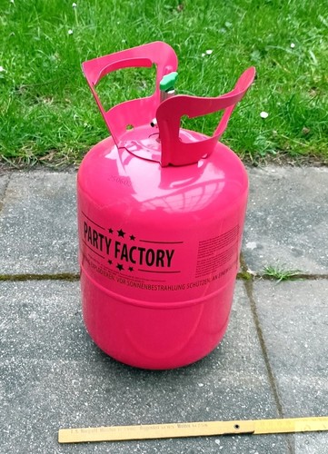 Gasflasche leer helium - !!,
