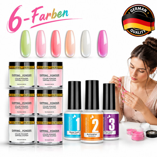 Nail art starter kit dip - starter,