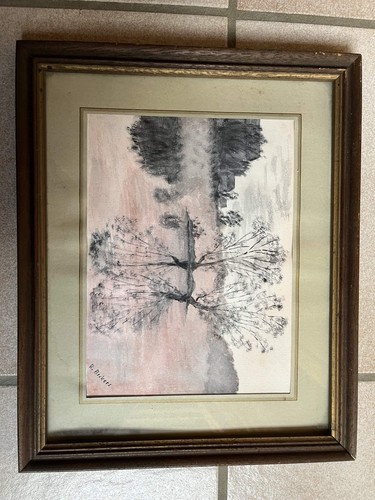 Original zeichnung aquarell - zeichnung,