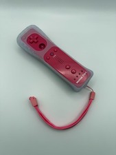 Mribo Wii Controller Rosa Ersatz Fernbedienung mit Hülle Schlaufe für Nintendo