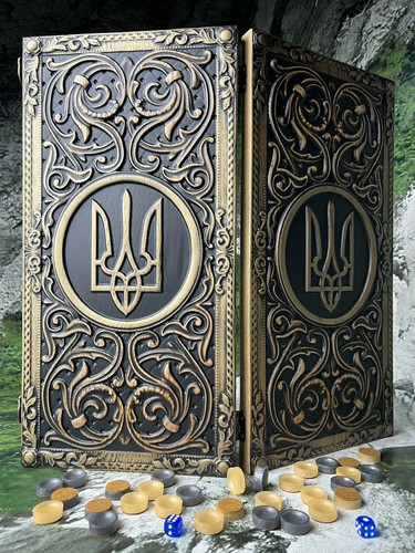 Ukraine backgammon dreizack - backgammon,