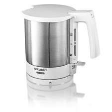 Wasserkocher Cloer-4711 mattierter Edelstahl weiß 1,5 Liter 2000 Watt (B-Ware)