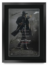 Wyatt Earp A3 gerahmtes Kevin