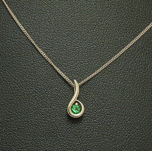 585 gold kette mit - gold, anhaenger