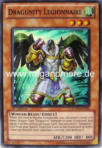 1x dragunity - yu-gi-oh,