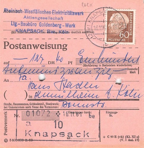 167450 bund 262 303 heuss - 167450), nr.