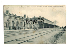 AK Bahnhof Wirballen Krs