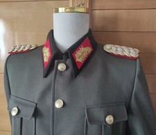 Schwarzer Kragen Uniform General NVA DDR REPRODUKTION