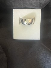 Ring in Silber 925, mit drei Steinchen. Eleganz aus Oma‘s Schatzkiste, gebraucht