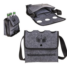 Männerhandtasche Bier
