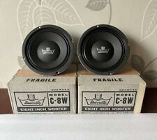 University C-8W woofers, a
