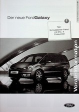 292415) Ford Galaxy - Preisliste & Extras - Prospekt 02/2006