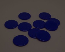 10 Spielsteine Scheiben