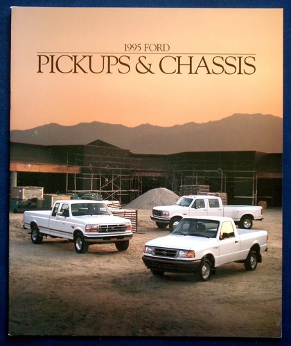 Prospekt brochure 1995 ford - prospekt,