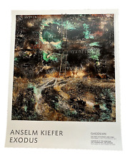 Anselm Kiefer Exodus Gagosian New York Poster 2022