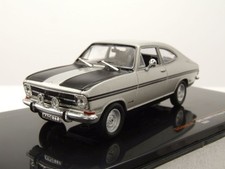 Opel Kadett B Coupe Rallye 1966 silber Modellauto 1:43 ixo models