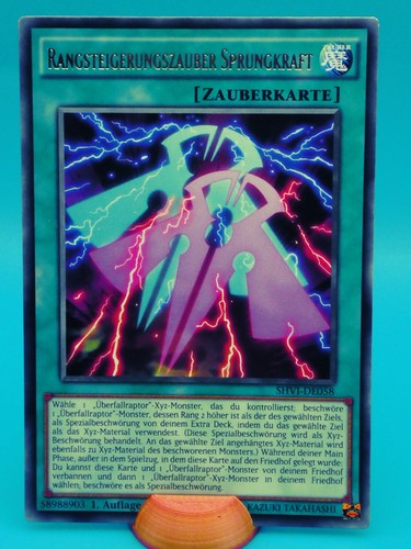 Yugioh rangsteigerungszauber - yugioh!,