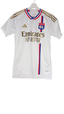 OLYMPIQUE LYON 2023/2024 HOME FOOTBALL SHIRT ADIDAS TRIKOT GRÖSSE S ERWACHSENE