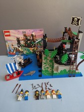 Lego 6273 Rock Island Refuge Piraten Insel Räuber Blaurock  Anleitung 3D Platte