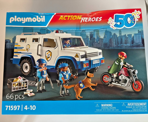 Playmobil action heroes 71597 - heroes,