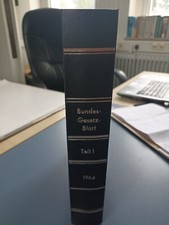 Bundesgesetzblatt BGBl. Teil I Original Gebunden ab 1963 Je Band €5 Symbolbild