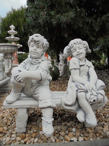 Steinfiguren set junge - junge, &