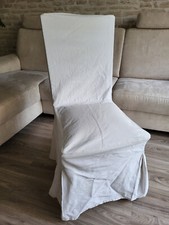 Stuhlhussen Henriksdal (4) , Ektorp-Stil , weiß, Serie bei Ikea beendet