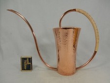 Well shaped 50´s EUGEN ZINT  design copper  watering can Kupfer Gießkanne