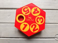 Krone Würfelspiel 6er raus - Tabakwerbung Zigarettenwerbung 70er selten - Lesen!