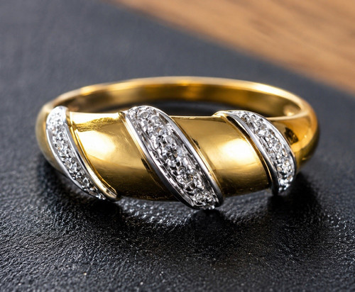 333 gelbgold ring 51 - gr.,